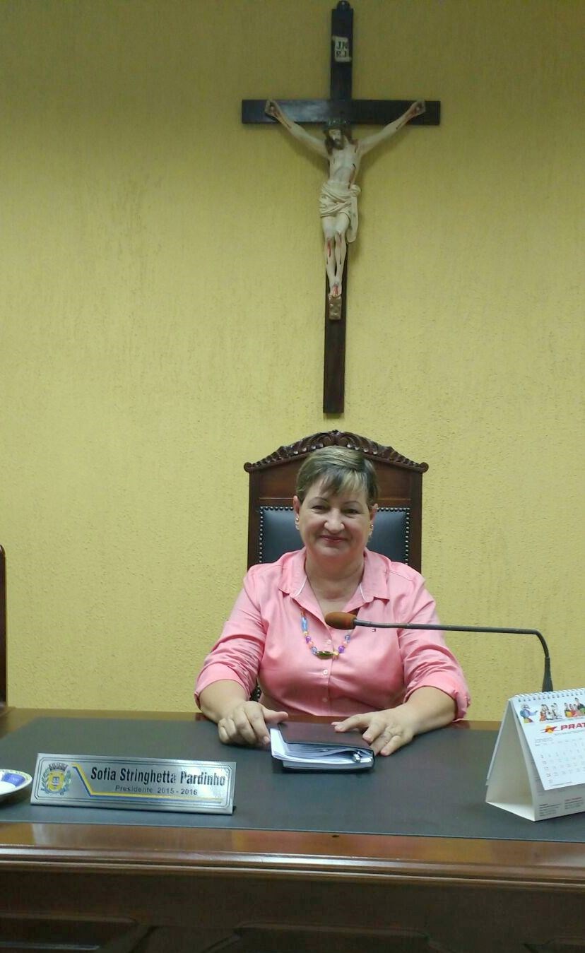 Presidente da Câmara, Vereadora Sofia Pardinho