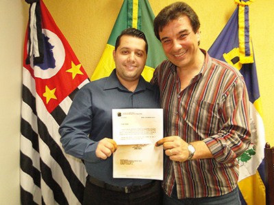 Marcos Delegado e Thiago Lazanha, vereadores do PP