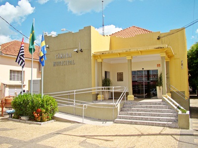 Sede da Câmara Municipal de Guararapes-SP