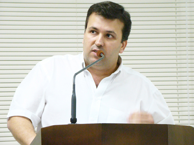 Dr. José Renato Cunha Martinez (PTB), presidente da Câmara Municipal de Guararapes-SP